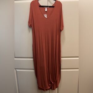 It’s Fashion V-Neck Maxi Dress Size 1X